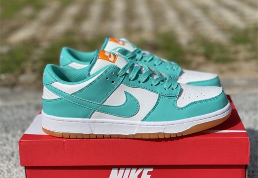 Nike Dunk Low Turquoise and Orange DV2190-100 36-46